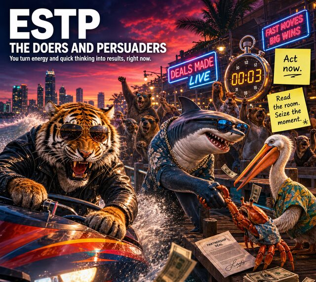 ESTP — The Doers and Persuaders